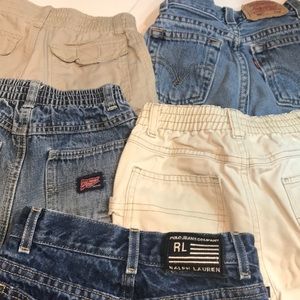 5 pairs of boys shorts